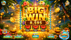BV Island Wave Slots Screenshot 0