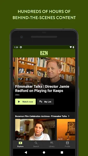 Bozeman Film Festival Screenshot 1