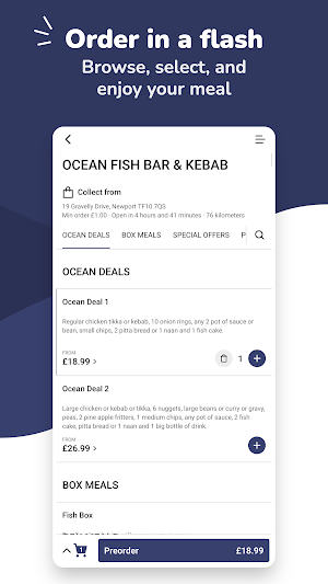 Ocean Fish Bar Screenshot 0
