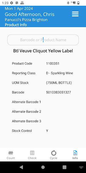 MYPOS Inventory Screenshot 3