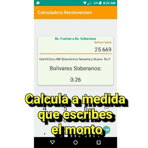Calculadora Reconversión Monetaria 2021 Screenshot 3