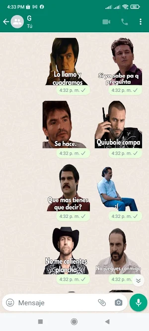 Stickers de Narcos Screenshot 0