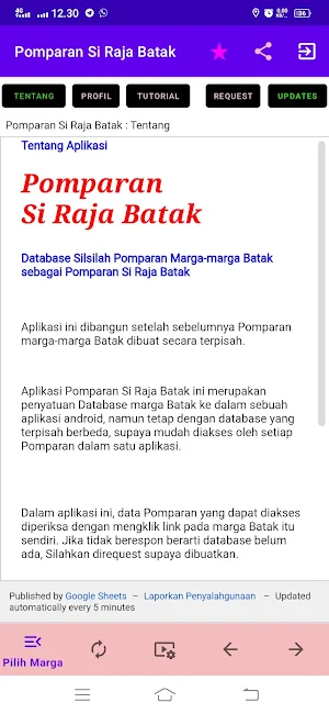 Pomparan Si Raja Batak Screenshot 1