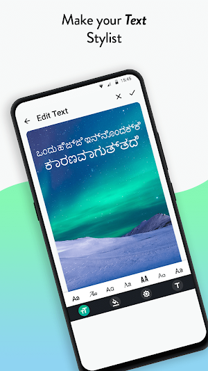 Write Kannada Text on photo Screenshot 3