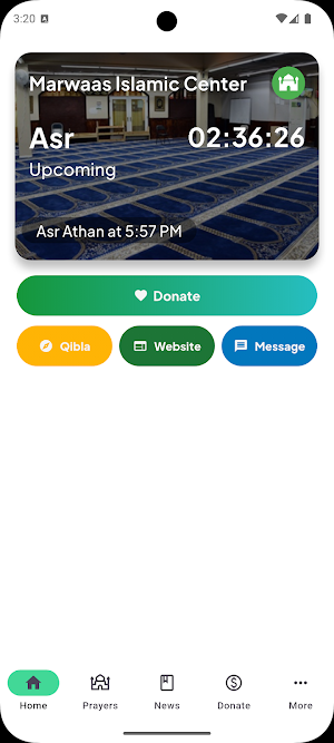 Marwaas Islamic Center Screenshot 0