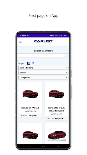 CarlistMalaysia - Car Specs Screenshot 0