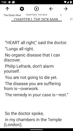 Book, The Dead Alive Screenshot 1