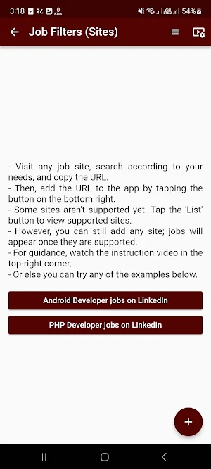 Jobs Scanner - Vacancy Tracker Screenshot 1