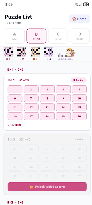 Korean Crossword: Learn Hangul Screenshot 3