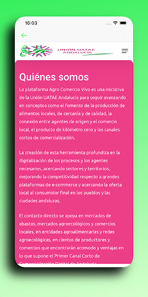 Agro Comercio Vivo Screenshot 2