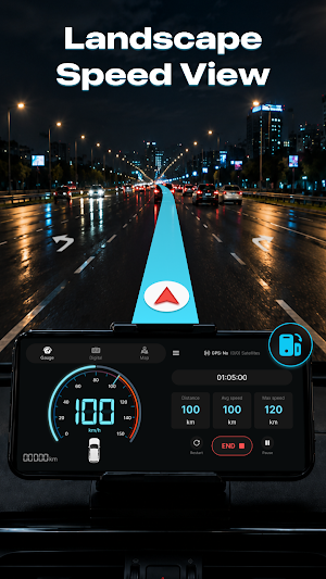 GPS Speedometer & Speed Alerts Screenshot 3