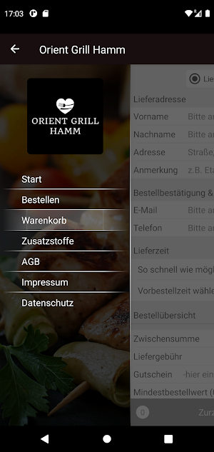 Orient Grill Hamm Screenshot 0