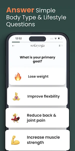 Sofa Yoga: Easy Weight Loss Screenshot 2