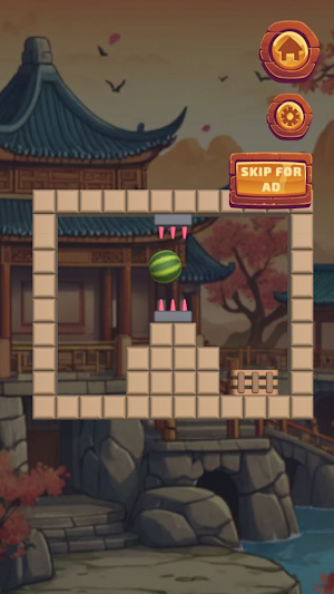 Floating Ball: Obstacle Run Screenshot 0