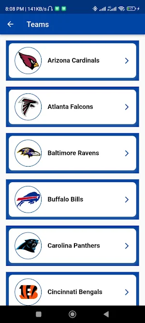 American Football league Screenshot 2