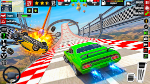 Real 3d Car Stunt: Car Parking Screenshot 0