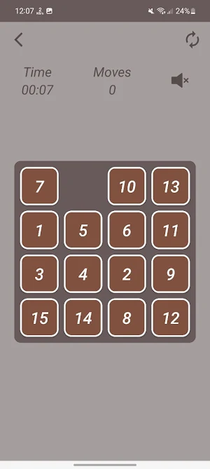 Puzzle15 Screenshot 1