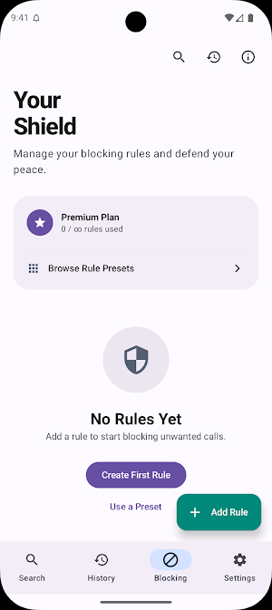 Caller Genie: Call ID & block Screenshot 1