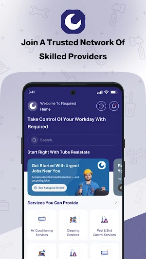 Required provider Screenshot 0