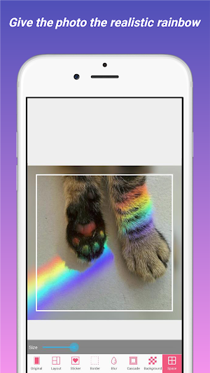 Rainbow Camera Filter Screenshot 2