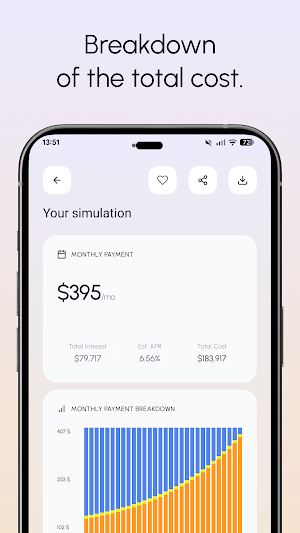 Global Loan & Mortgage Calc Screenshot 2