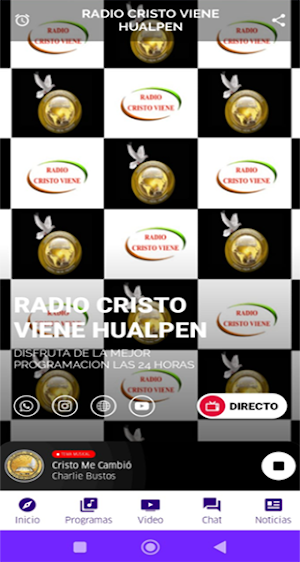 Radio Cristo Viene Hualpen Screenshot 1