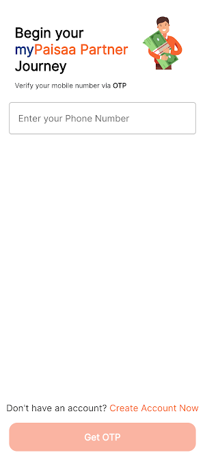 myPaisaa Partner Screenshot 2