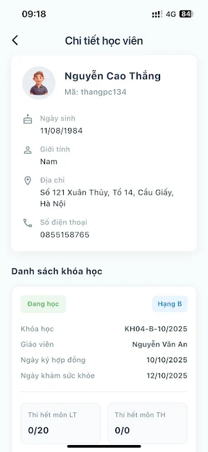 AHV ĐTLX - Dạy Lái Xe Screenshot 1