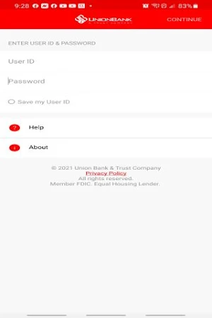 UBTC Mobile Banking Screenshot 0