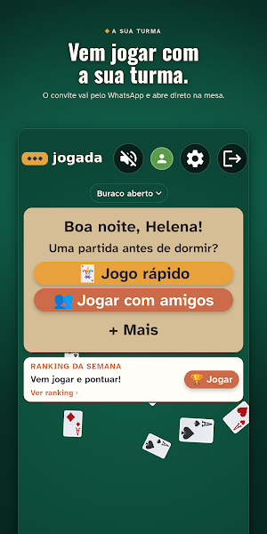Buraco Canastra e Tranca Screenshot 2