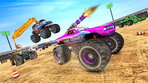 Monster Truck Crash Destruction Derby : Mad Derby Screenshot 1
