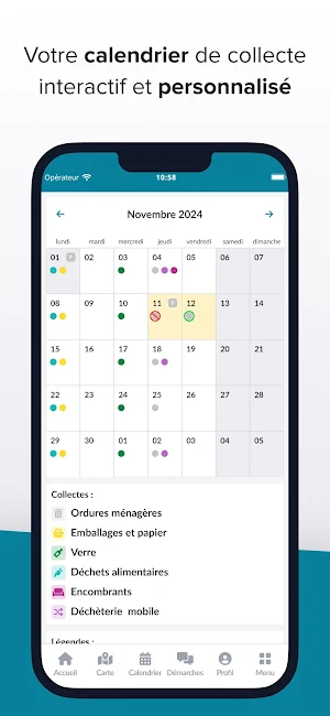 Infos déchets - GPSEO Screenshot 2