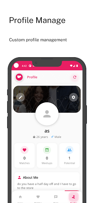 BlinkBond : Dating App Screenshot 3