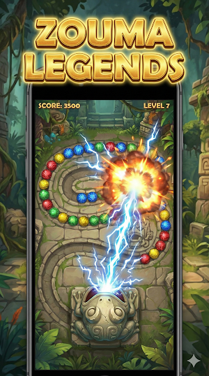 Zouma Legends Marble Breaker Screenshot 2