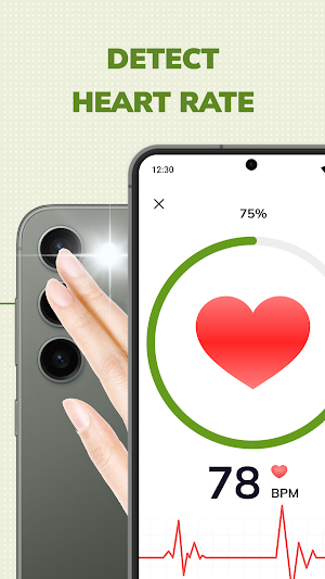 Instant Heart Rate Monitor Screenshot 1