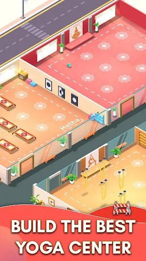 Idle Yoga Tycoon: Fitness center Screenshot 2