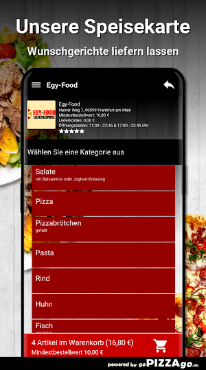 Egy-Food Frankfurt am Main Screenshot 3