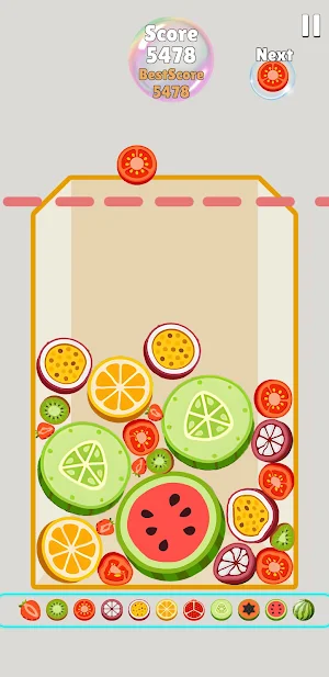 Fruit Evolution Merge Melon Screenshot 2