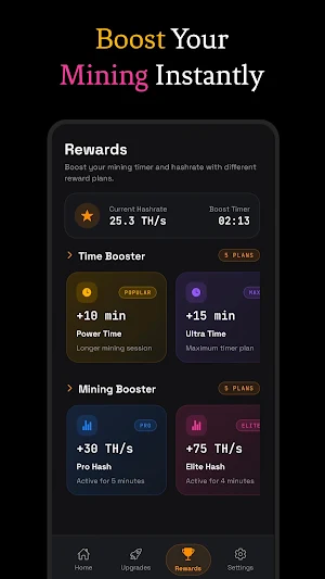 Bitcoin Mining - Crypto Miner Screenshot 1