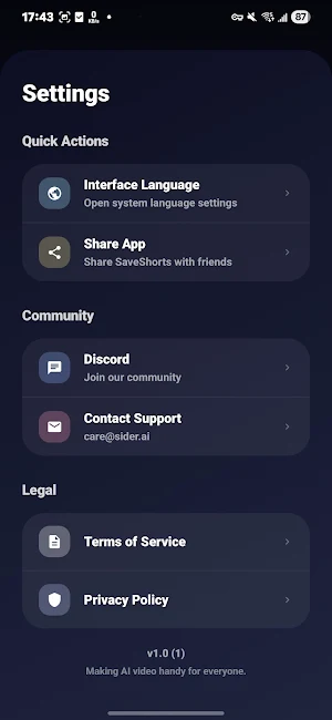 SaveShorts - Remove Watermark Screenshot 3