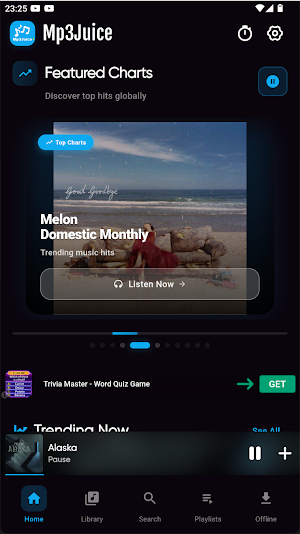 Mp3Juice: Offline Mp3 Player Screenshot 0