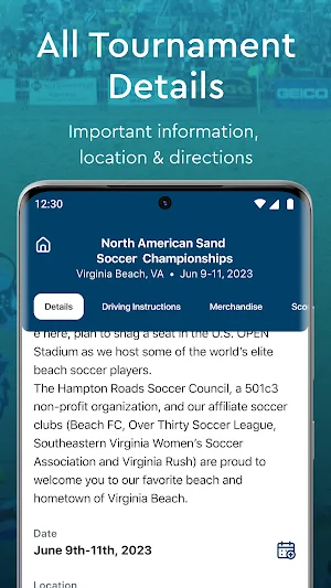NASSC - Sand Soccer Screenshot 2