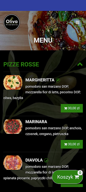 Oliva Pizzeria Screenshot 0