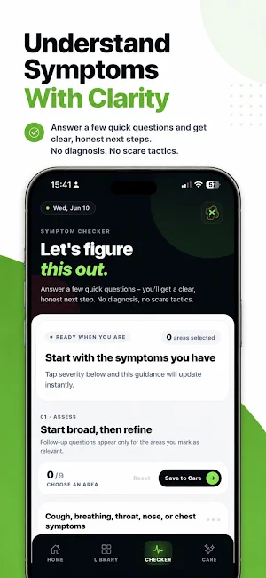 Nurelium: Symptom Tracker Screenshot 1