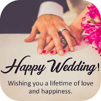 wedding congratulations card