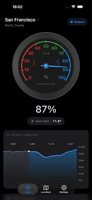 Hygrometer: Air Humidity Screenshot 1