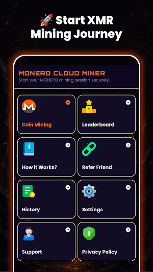 Monero Mining XMR Miner Screenshot 0