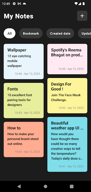 My Notes Screenshot 0
