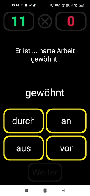 Präposition Screenshot 1