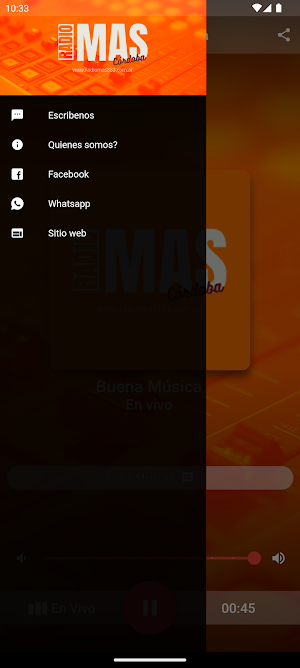 Radio Mas Cordoba Screenshot 1
